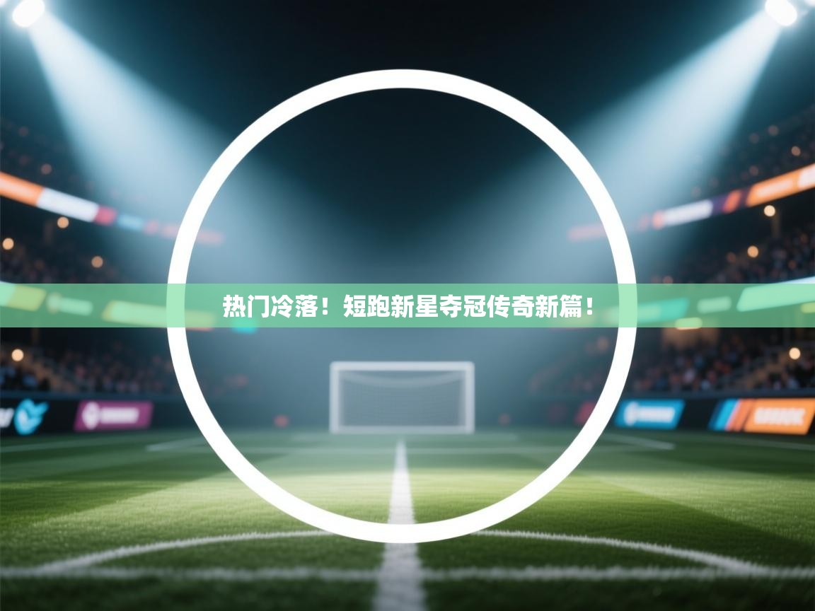 热门冷落!短跑新星夺冠传奇新篇! 第1张